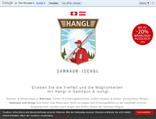 Tablet Screenshot of hangl.ch